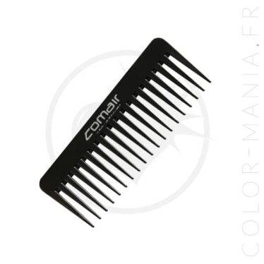 Peigne démêloir noir pour cheveux bouclés