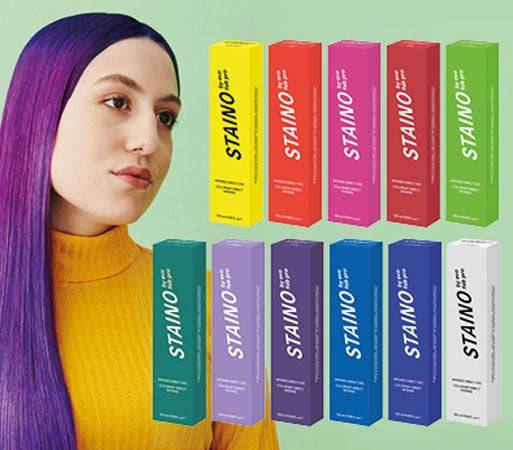 Gamme colorations Staino EVO