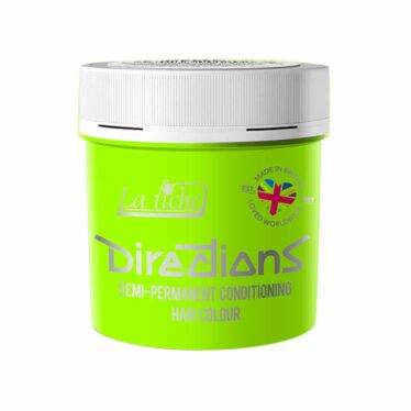Coloration Cheveux Vert Fluorescent Lime - Directions | Color-Mania