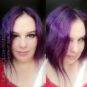 Merci Cora :) Coloration Cheveux Violet Purple Fury - Rebellious | Color-Mania