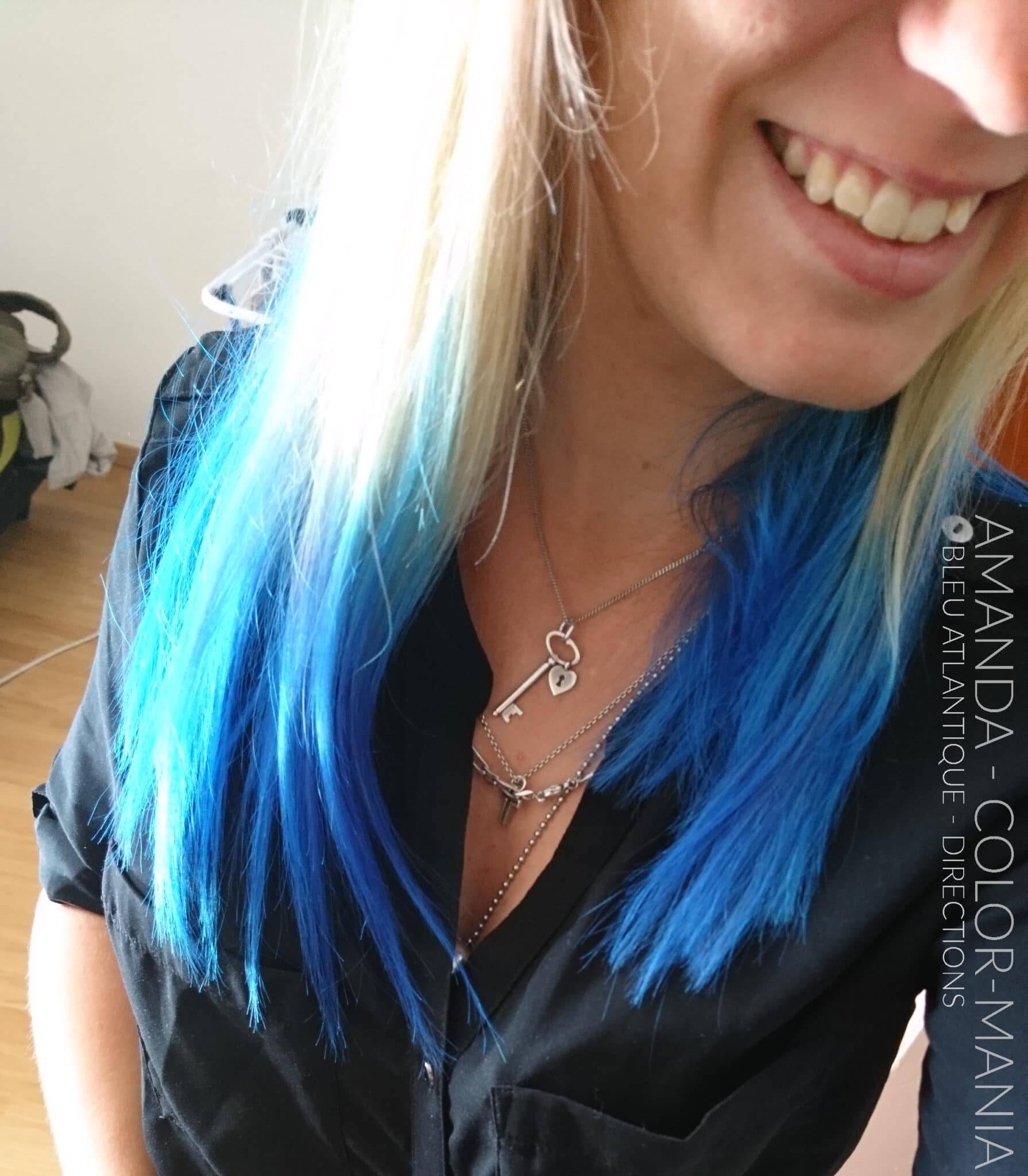 Merci Amanda ! :) - Coloration Cheveux Bleu Atlantique - La Riché Directions - Color-Mania