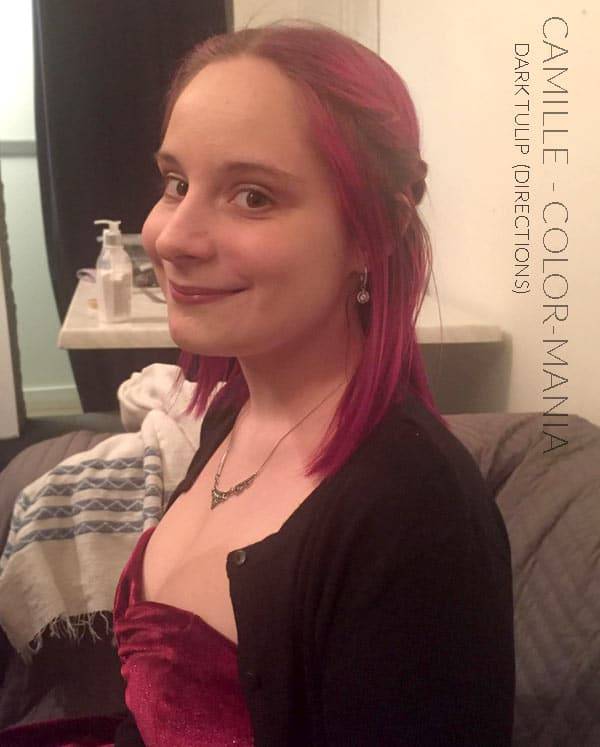 Merci Camille :) Coloration Cheveux Tulipe Noire - Directions | Color-Mania