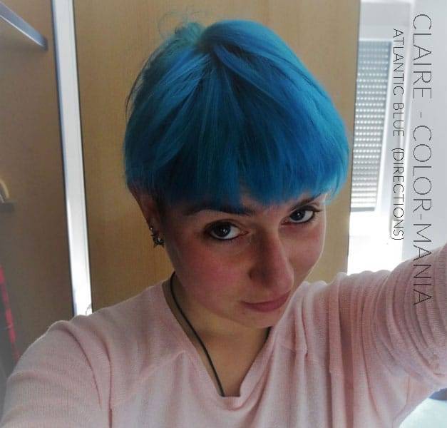 Merci Claire :) Coloration Cheveux Bleu Atlantique - Directions | Color-Mania