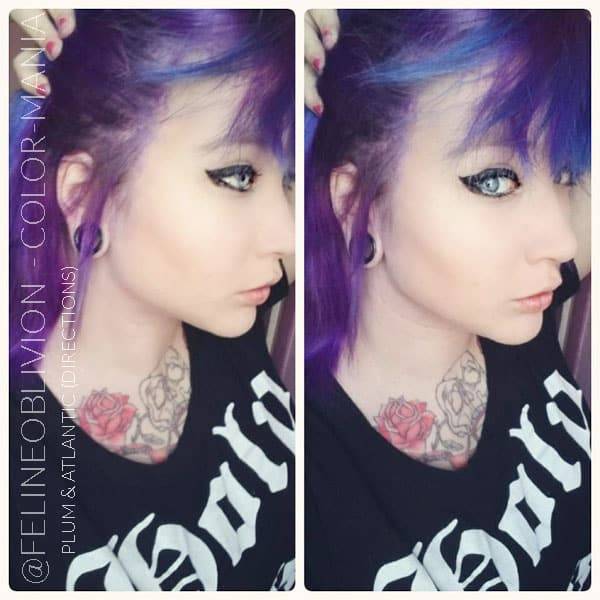 Merci FelineOblivion :) Coloration Cheveux Violet Prune – Directions | Color-Mania