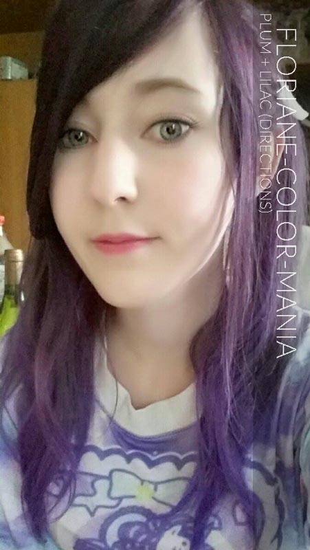 Merci Floriane :) Coloration Cheveux Violet Prune et Lilas – Directions