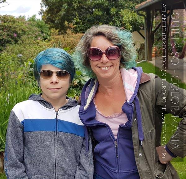 Merci Guili & So :) Coloration Cheveux Bleu Atlantique - Directions | Color-Mania
