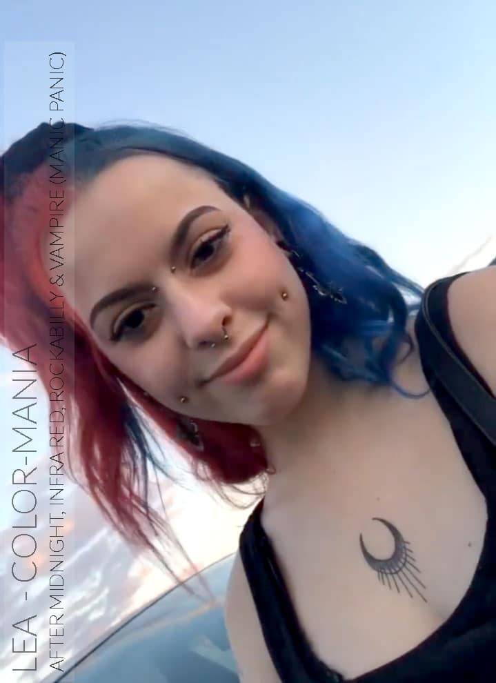 Merci Lea :) Coloration Cheveux Infra Rouge Red - Manic Panic | Color-Mania