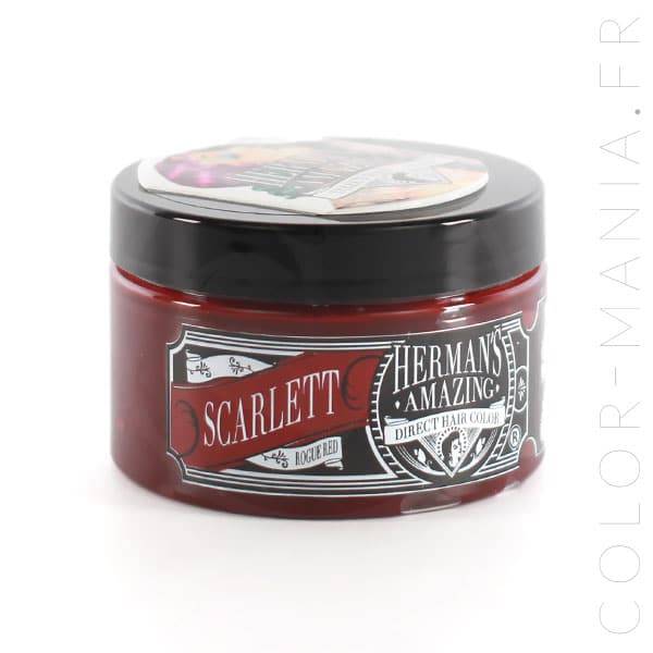 Coloration Cheveux Rouge Scarlett Red - Herman's Amazing | Color-Mania
