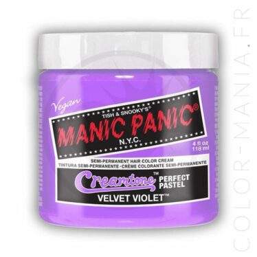 Coloration Cheveux Lilas Velvet Violet - Manic Panic | Color-Mania