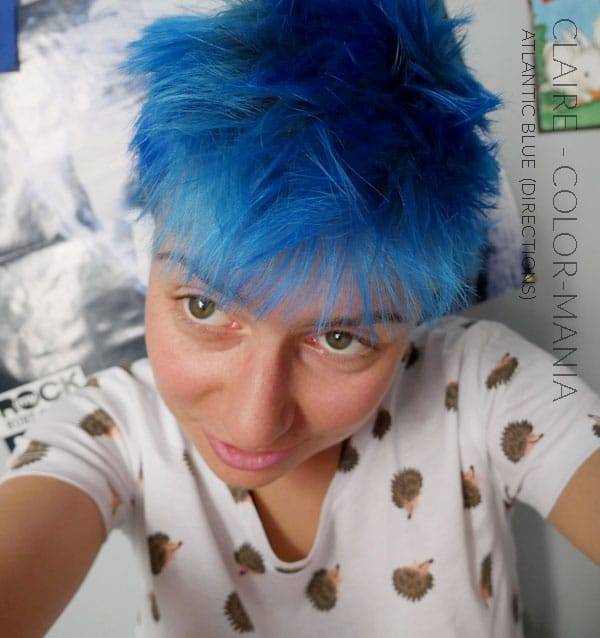 Merci Claire :) Coloration Cheveux Bleu Atlantique - Directions | Color-Mania