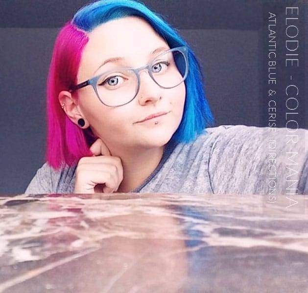 Merci Elodie :) Coloration Cheveux Bleu Atlantique - Directions | Color-Mania