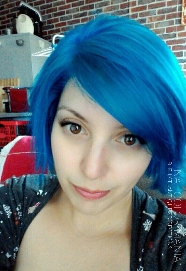 Bleu - Merci Ina :) Coloration Cheveux Bleu Atlantique - Directions