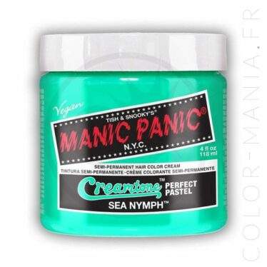 Coloration Cheveux Vert Menthe Sea Nymph - Manic Panic | Color-Mania