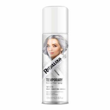 Spray Coloration Cheveux Blanc – Rebellious | Color-Mania.fr