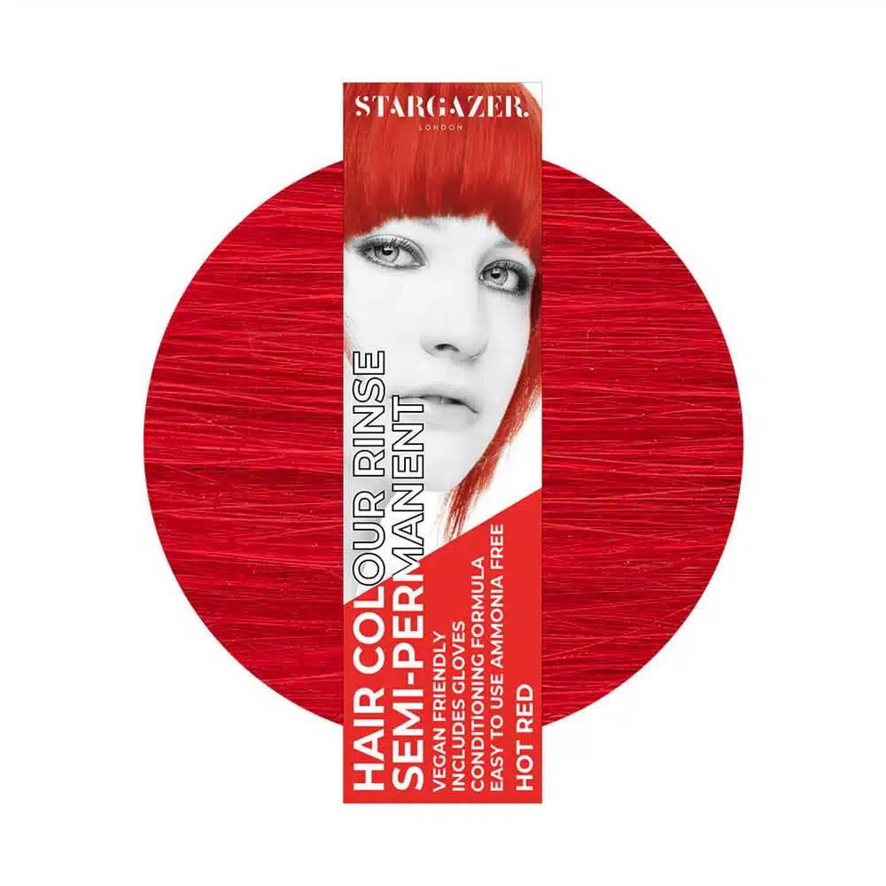 Coloration Cheveux Rouge Piment – Stargazer Color-Mania