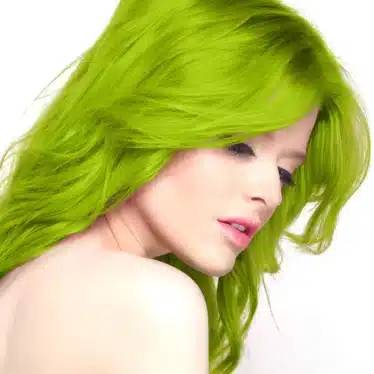Stargazer coloration semi permanente vert uv lime modele