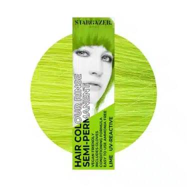 Stargazer coloration semi permanente vert uv lime packaging