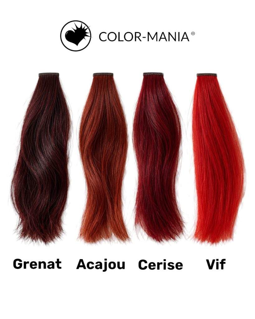 nuancier rouges Color Mania