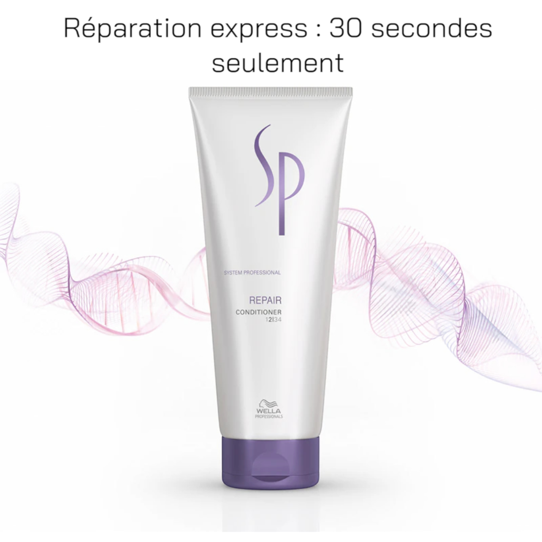 Après-shampoing Repair Wella SP Professional 200ml - soin démêlant cheveux abîmés