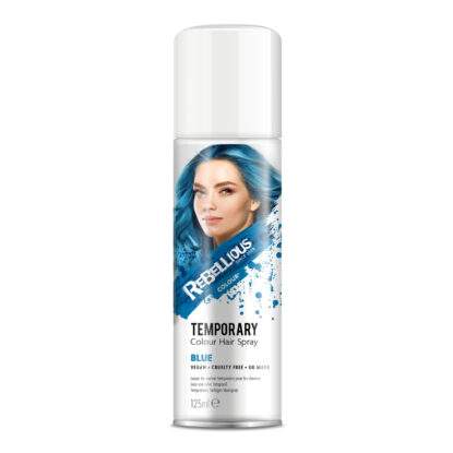 Spray Coloration Cheveux Bleu – Rebellious | Color-Mania