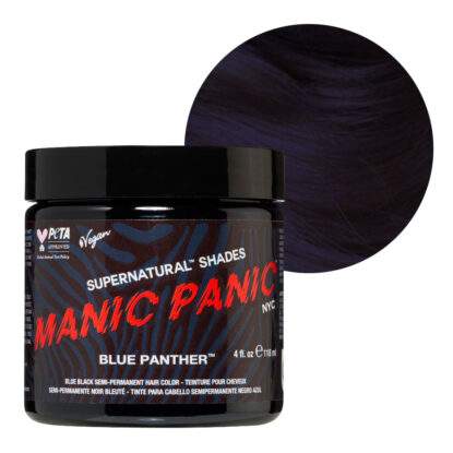 Coloration Cheveux Bleu Nuit Blue Panther - Manic Panic | Color-Mania